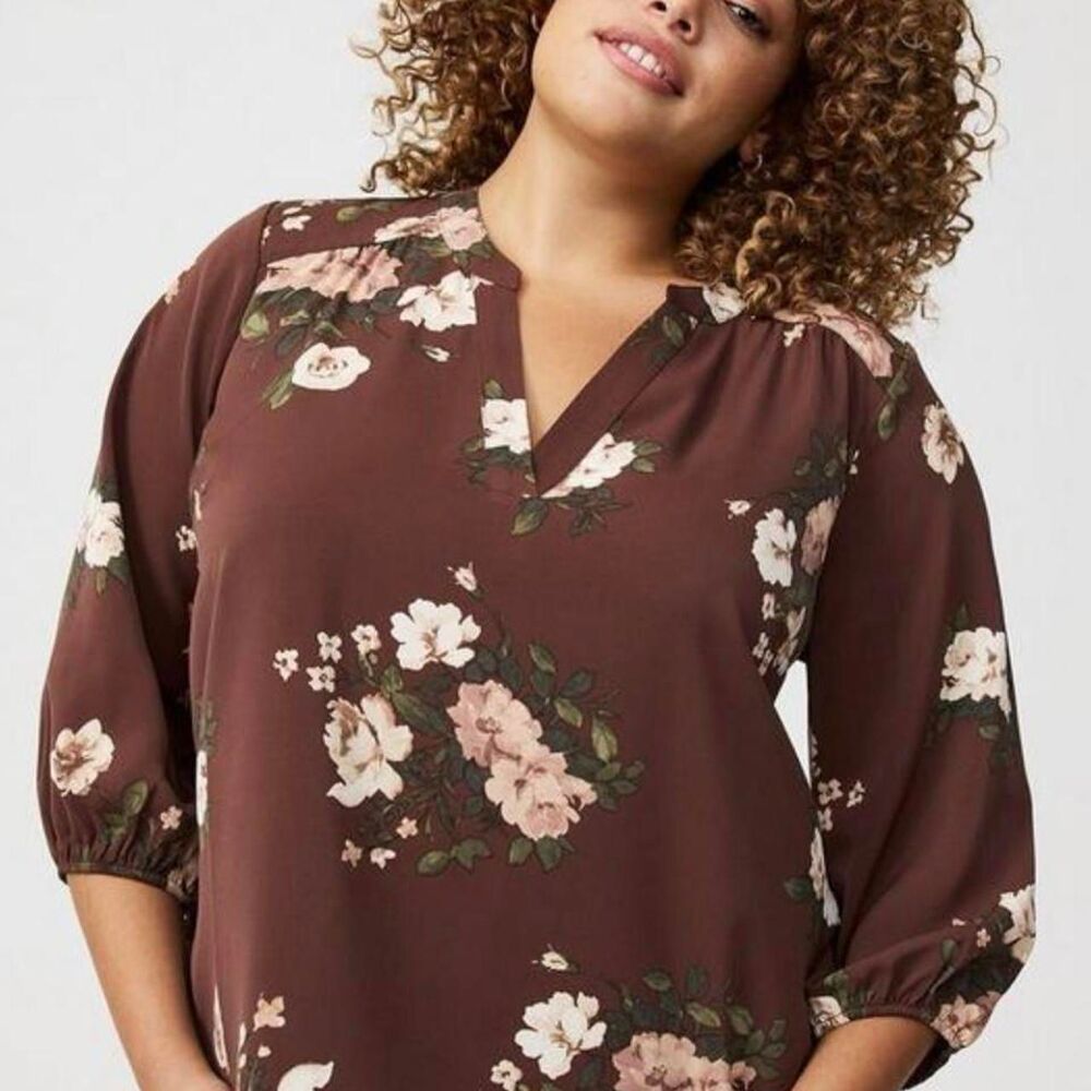 Torrid Women's Brown Blouse